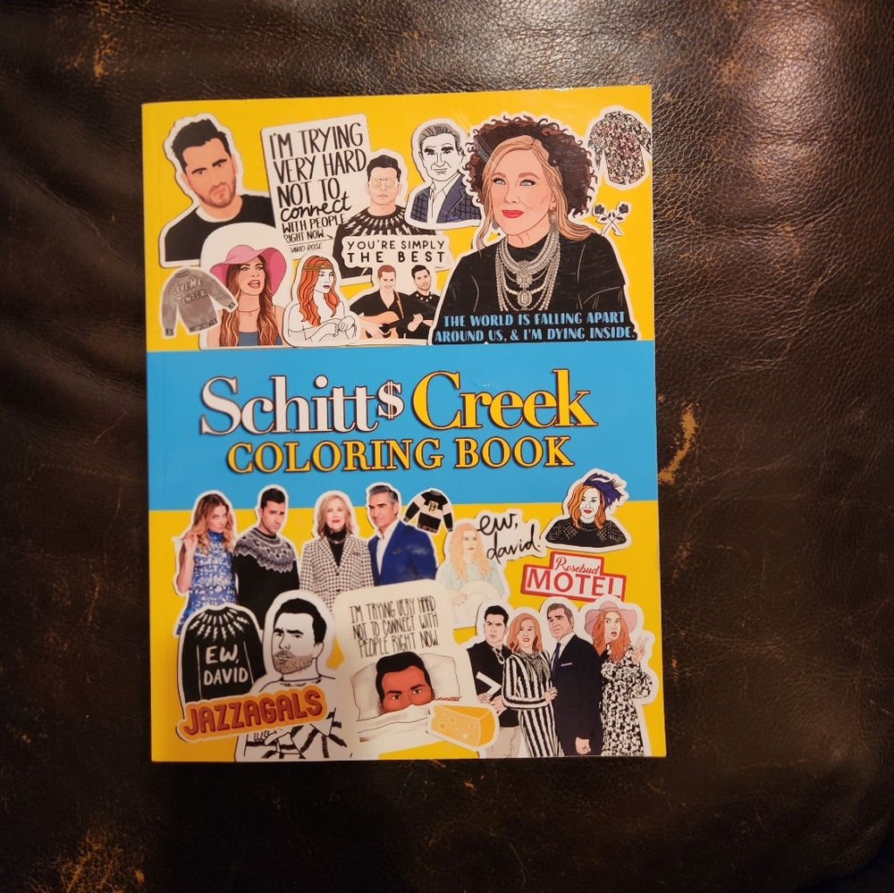 Schitts Creek Coloring Book